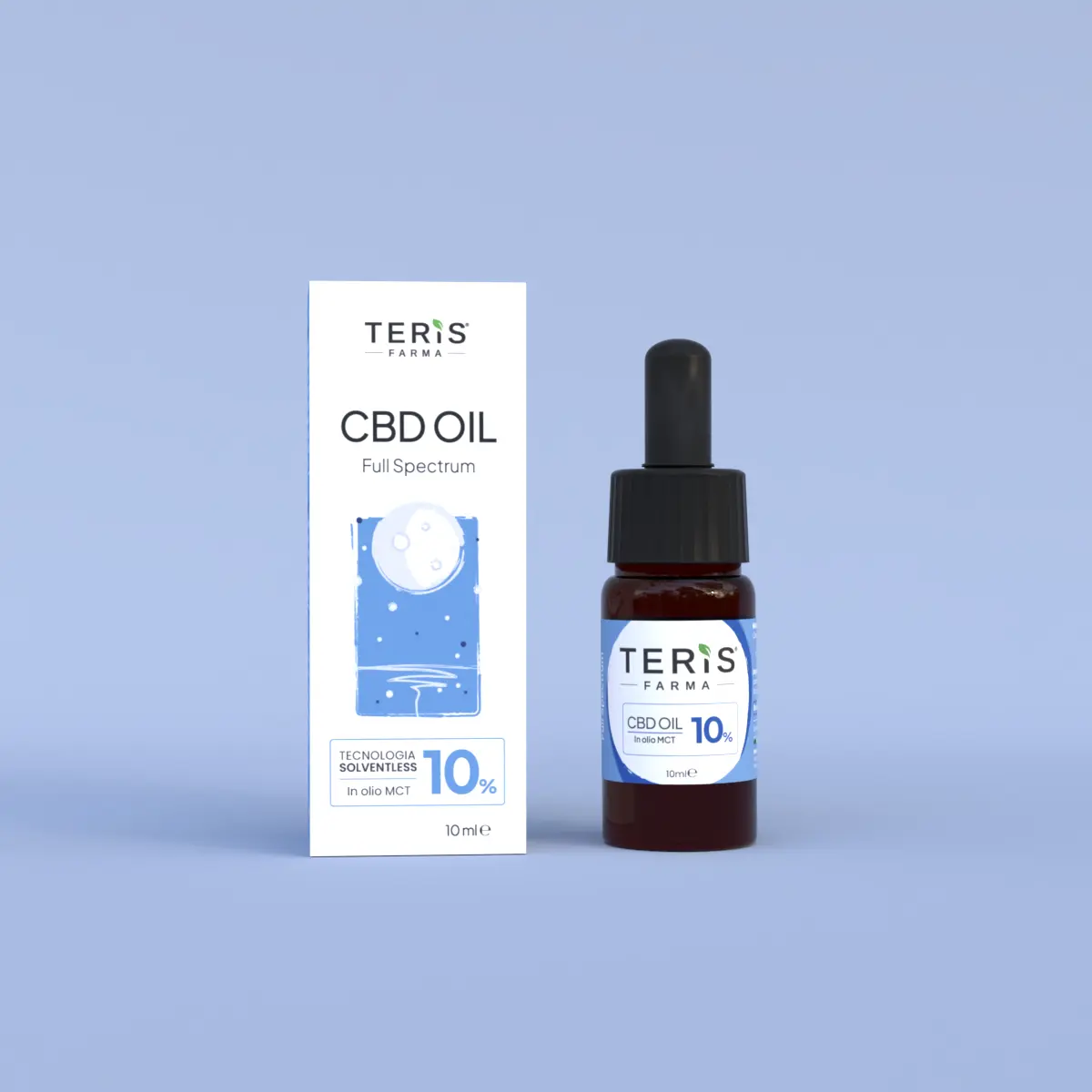 TERIS CBD OIL - Olio di CBD 10% 10ml