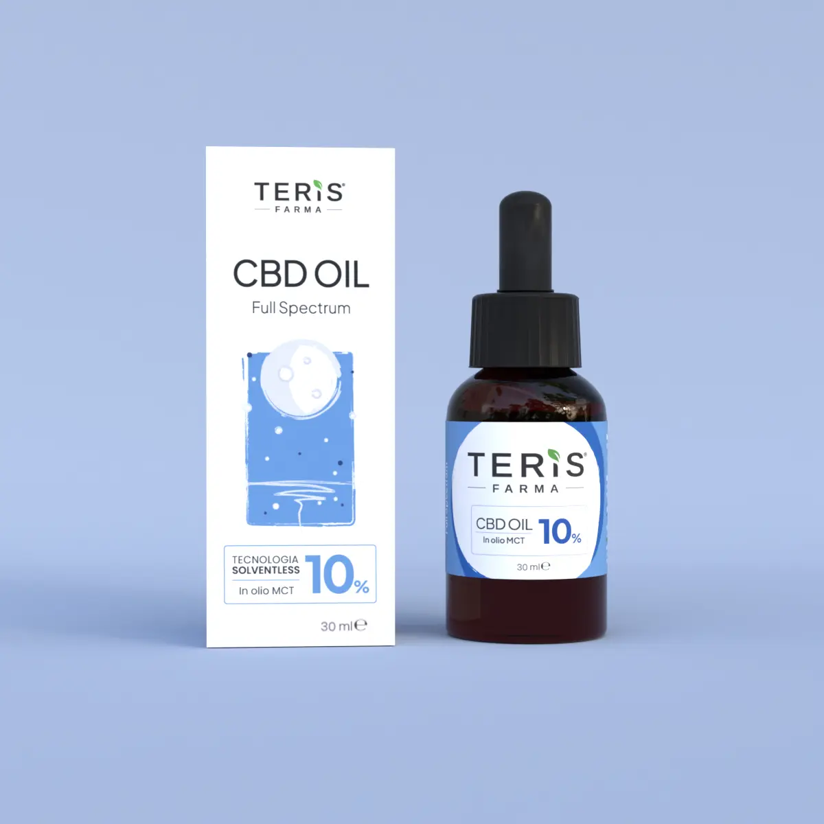 TERIS CBD OIL - Olio di CBD 10% 30ml