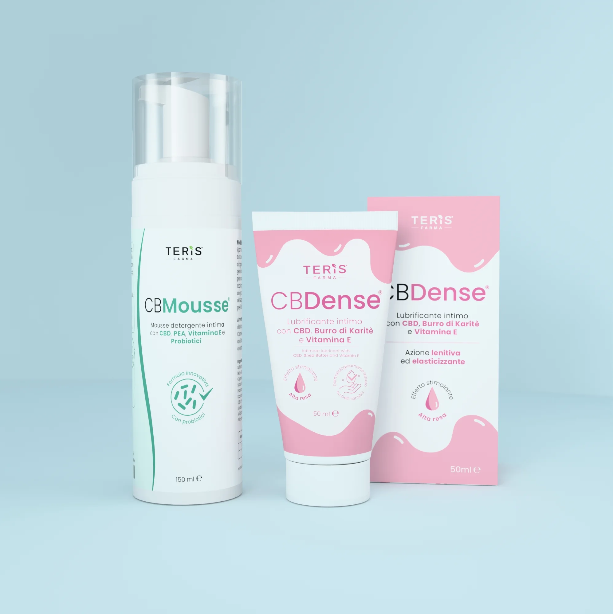 CBMousse e CBDense